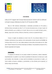 Informe ICA 2008 - Fesabid