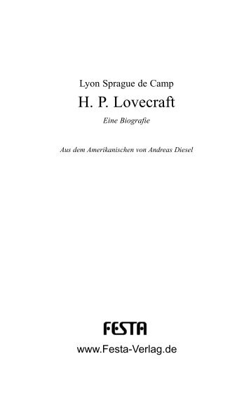 H. P. Lovecraft - Festa Verlag