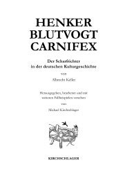 HENKER BLUTVOGT CARNIFEX - Festa Verlag