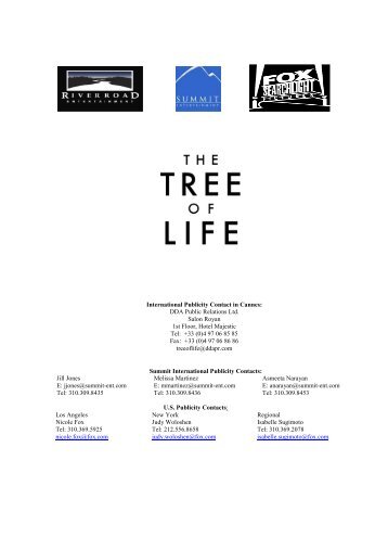 International Publicity Contact in Cannes - Cannes International Film ...