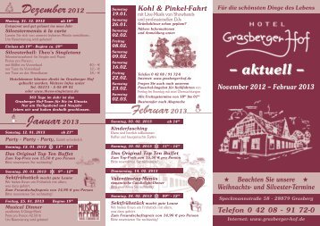 Flyer Grasberger Hof PDF - Die Festjuwelen