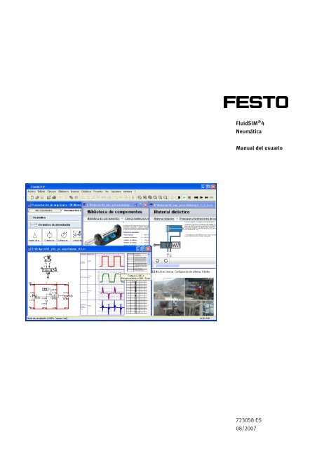 FluidSIM®4 Neumática Manual del usuario 723058 ... - Festo Didactic