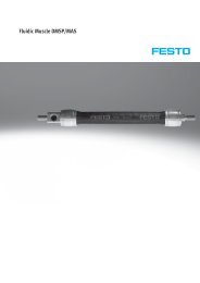 Fluidic Muscle DMSP/MAS - Festo