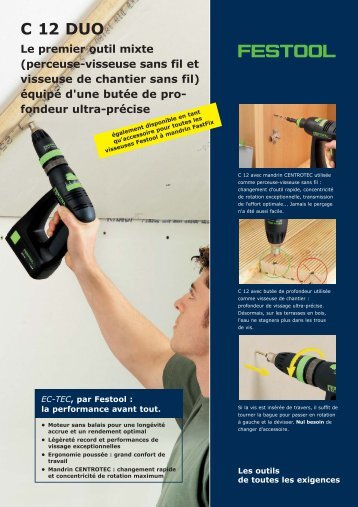 C 12 DUO - Festool