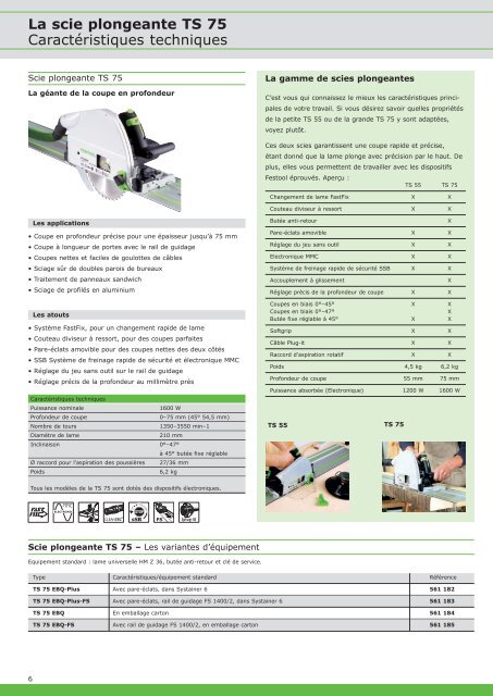 La perfection au format XL - Festool