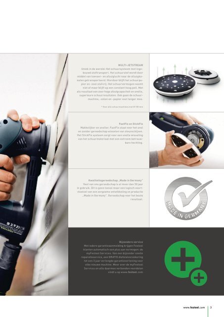 Schuren en PolijSten - Festool