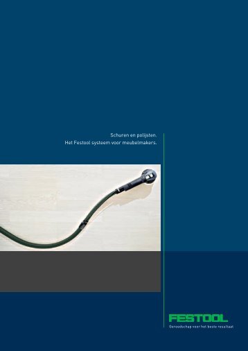 Toepassingsbrochure (Schrijnwerk) - Festool