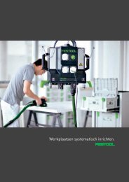 Werkplaatsinrichting - Festool