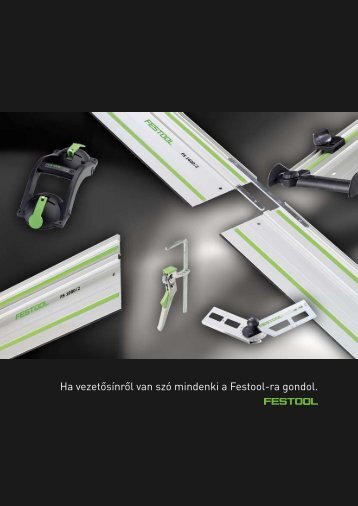 Vezetősín rendszer - Festool