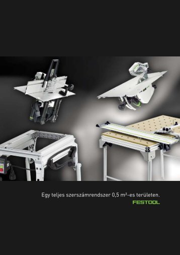 Féltelepített munkavégzés - Festool