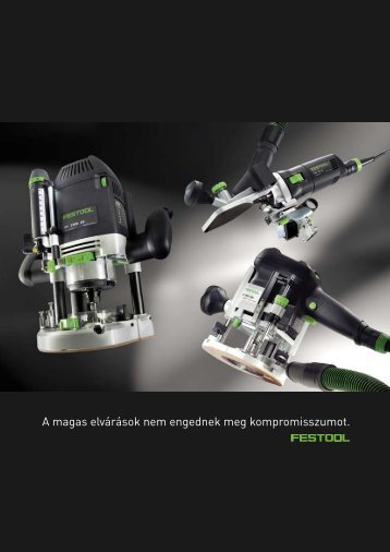 Marás - Festool