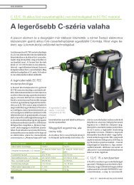 a cikk megtekintése - Festool