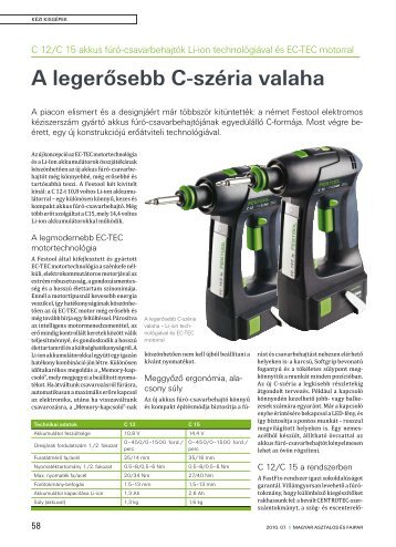 a cikk megtekintése - Festool