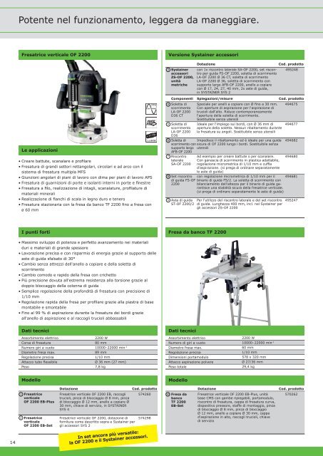 Il capolavoro - Festool