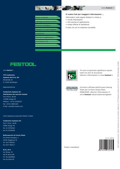 Il capolavoro - Festool