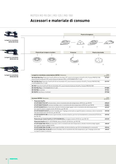 TRATTARE LE SUPERFICI - Festool