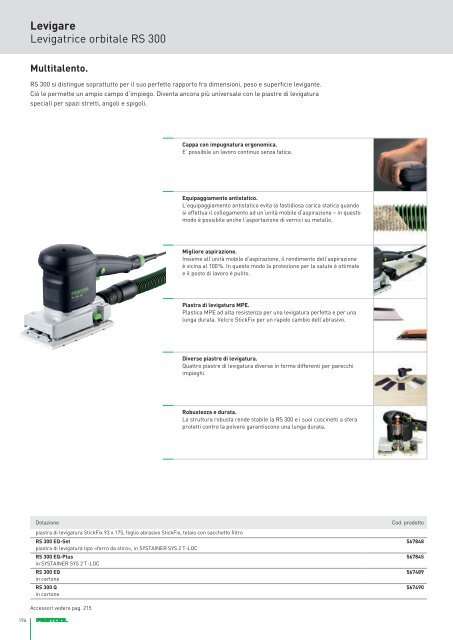 Catalogo generale - Festool