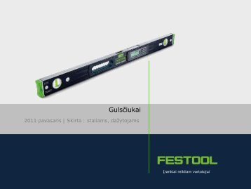 parsisiųsti brošiūrą - FESTOOL