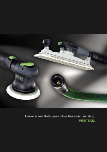 Šlifavimas pneumo įrankiais.pdf - FESTOOL