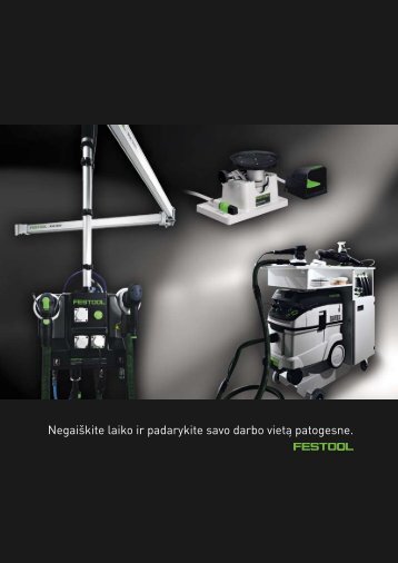 Darbo vietos organizavimas.pdf - FESTOOL