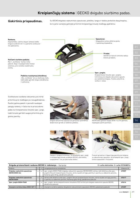 Kreipiančiųjų liniuočių sistema.pdf - FESTOOL