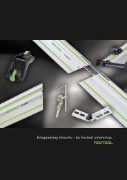 Kreipiančiųjų liniuočių sistema.pdf - FESTOOL