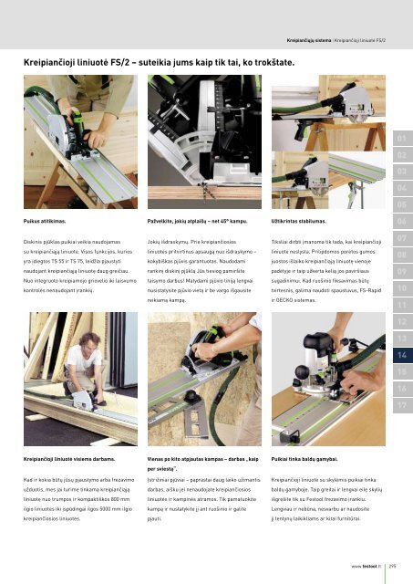 Kreipiančiųjų liniuočių sistema.pdf - FESTOOL