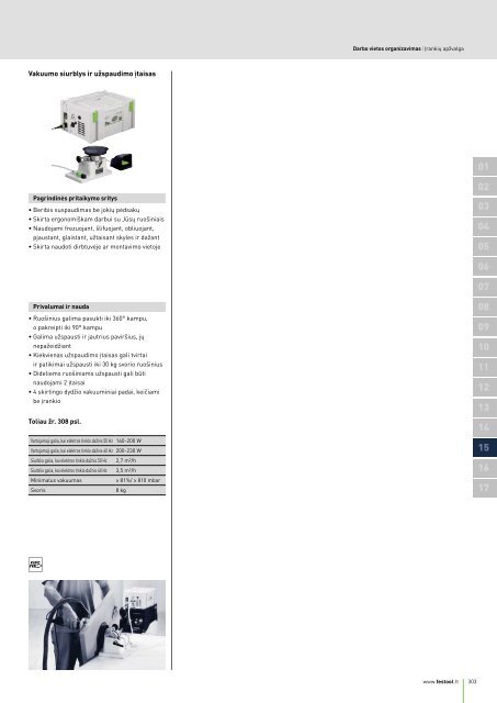 Darbo vietos organizavimas.pdf - FESTOOL