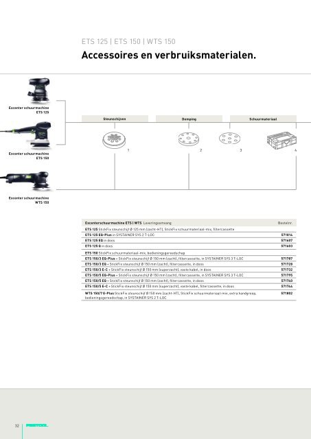 Schuren en PolijSten - Festool