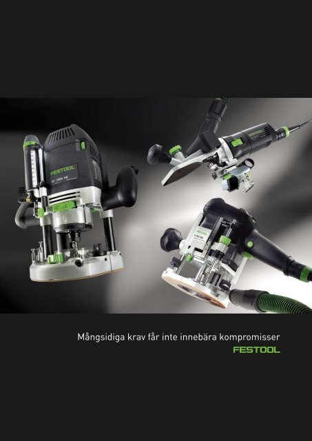 + + Fräsa - Festool