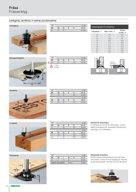 + + Fräsa - Festool