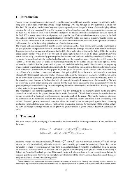 Quanto Adjustments in the Presence of Stochastic Volatility