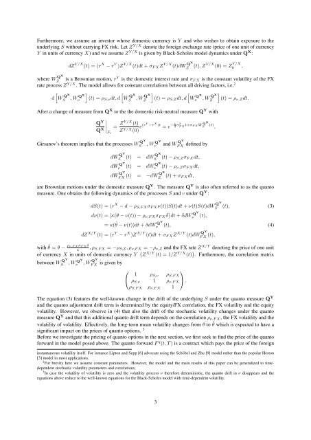 Quanto Adjustments in the Presence of Stochastic Volatility