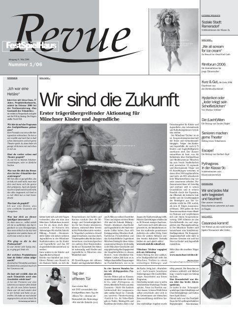 Revue1/2006 - FestSpielHaus