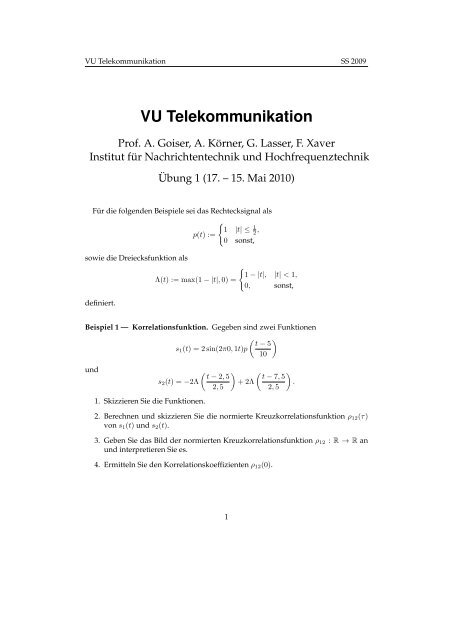 VU Telekommunikation