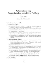 Automatisierung: Fragenkatalog mündliche Prüfung