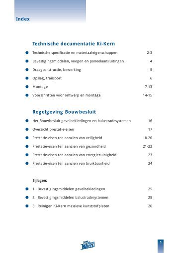 Technische documentatie Ki-Kern Regelgeving Bouwbesluit ... - Fetim