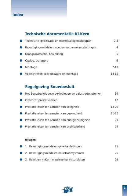 Technische documentatie Ki-Kern Regelgeving Bouwbesluit ... - Fetim