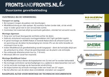 Duurzame gevelbekleding - Fetim