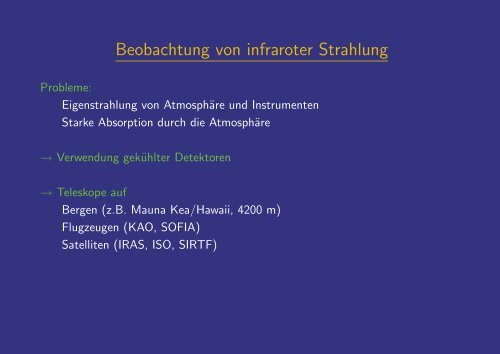 Astronomische Beobachtungsmethoden