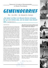 Gemeindebrief - Feuchtwangen-evangelisch.org