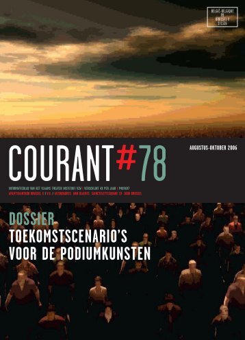 Toekomstscenario's voor de podiumkunsten - VTi