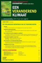 Courant 87: Een veranderend klimaat - VTi