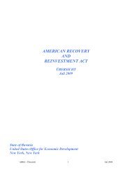 ARRA (American Recovery and Reinvestment Act)