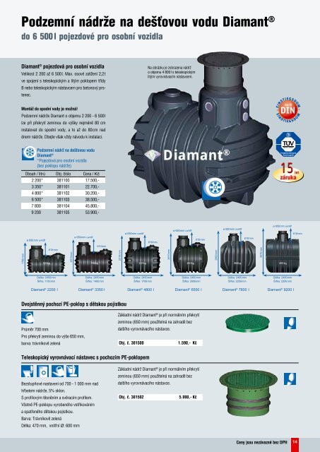 Systémy pro využití dešťové vody - Böhm–extruplast sro