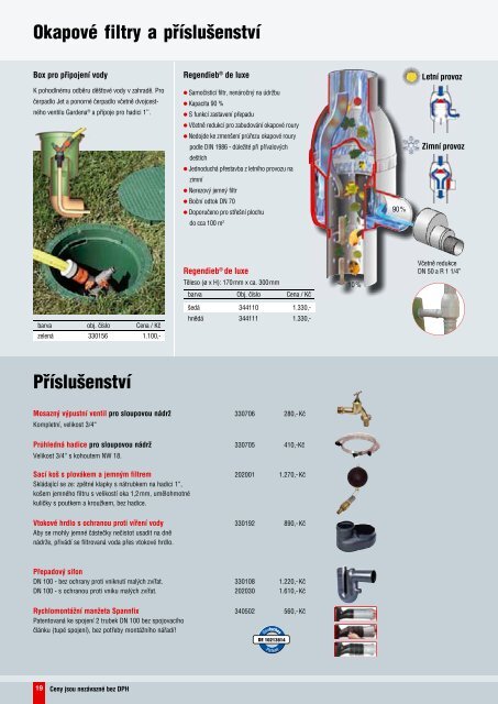 Systémy pro využití dešťové vody - Böhm–extruplast sro