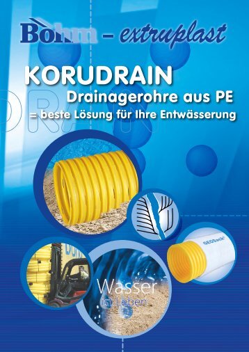 KORUDRAIN - Böhm–extruplast sro