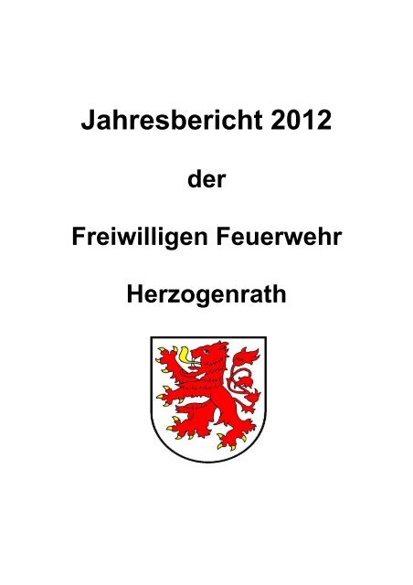 2012 - Freiwillige Feuerwehr Herzogenrath