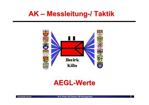 AEGL-Werte - Freiwillige Feuerwehr Herzogenrath