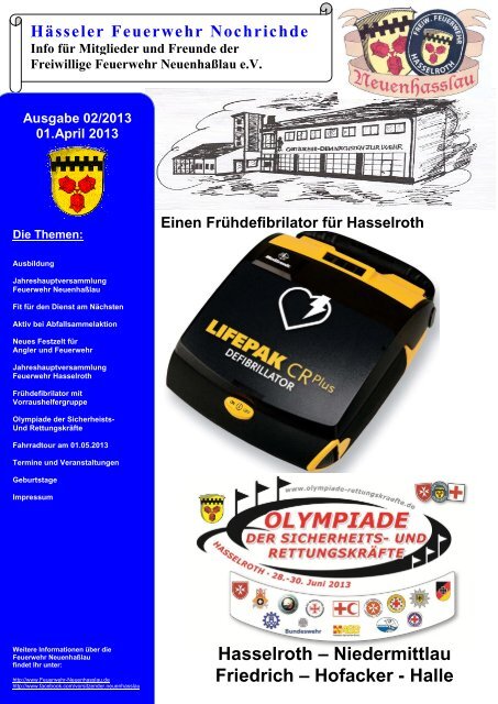 Hasselroth - Freiwillige Feuerwehr Neuenhaßlau e.V.